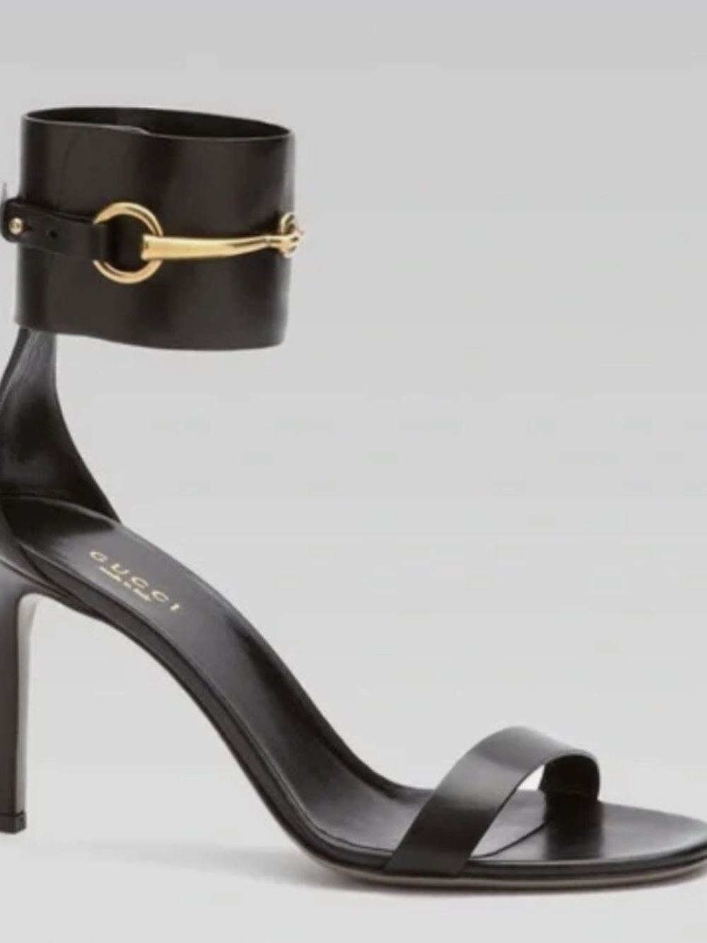 Authentic GUCCI Ursula Horsebit Accent Sandal